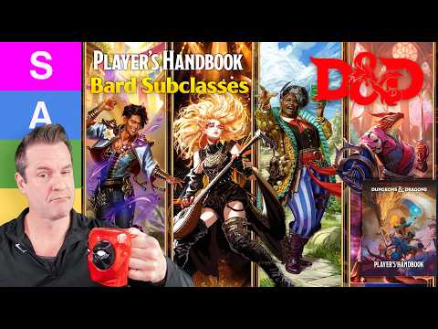 D&D 5.5e: Battle of the Bands! All 4 Bard Subclasses from the PHB