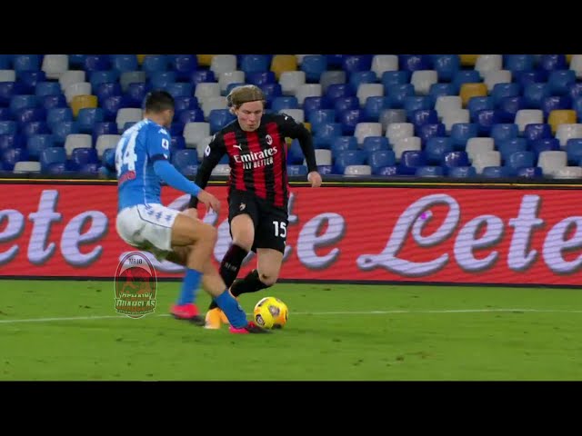 Jens Petter Hauge vs Napoli - First Serie A Goal class=