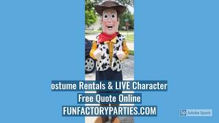 Toy Story Birthday Party Costume Characters Buzz Lightyear Woody | Adult Toy Story Mascots Rentals