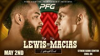 Malik Lewis vs Neko Macias goes down TONIGHT! Download the Peak Fighting app and watch LIVE!