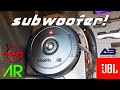 Jbl basspro hub subwoofer install  focus rs