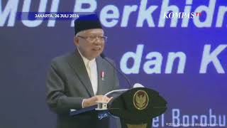 Maruf Amin Minta MUI Ambil Peran Berantas Judi Online Lewat Dakwah
