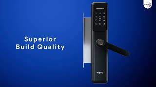 Wipro Smart Doorlock | Aura Pro and Aura | 6 ways to unlock | Intelligent Safety features