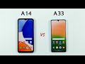 Samsung A14 5G vs Samsung A33 5G Speed Test