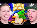 Pranking My Friend In Party Animals!