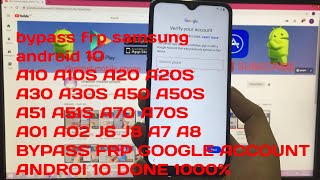 samsung galaxy android 10 Q bypass frp google account | without pc . no pin sim | new method 2020