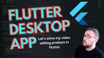 Building a Flutter Desktop app to help with my video editing