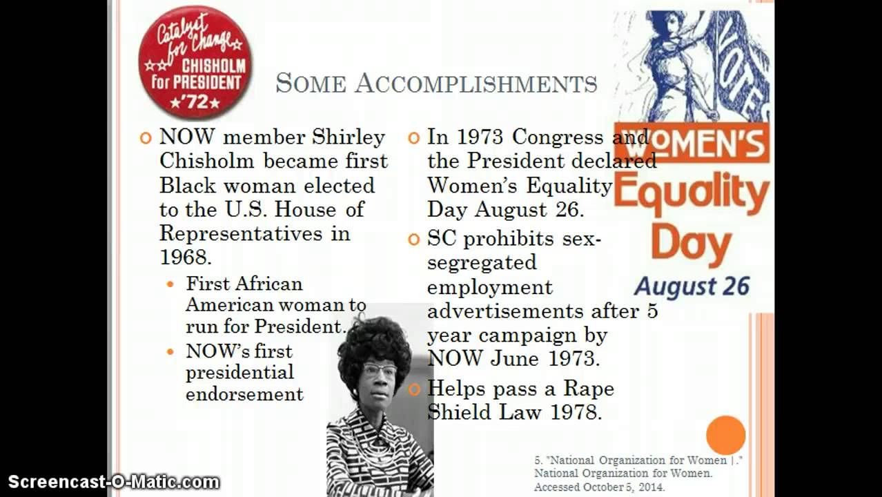 my screencast the national organization for women youtube who was the first president of the association of women flyers