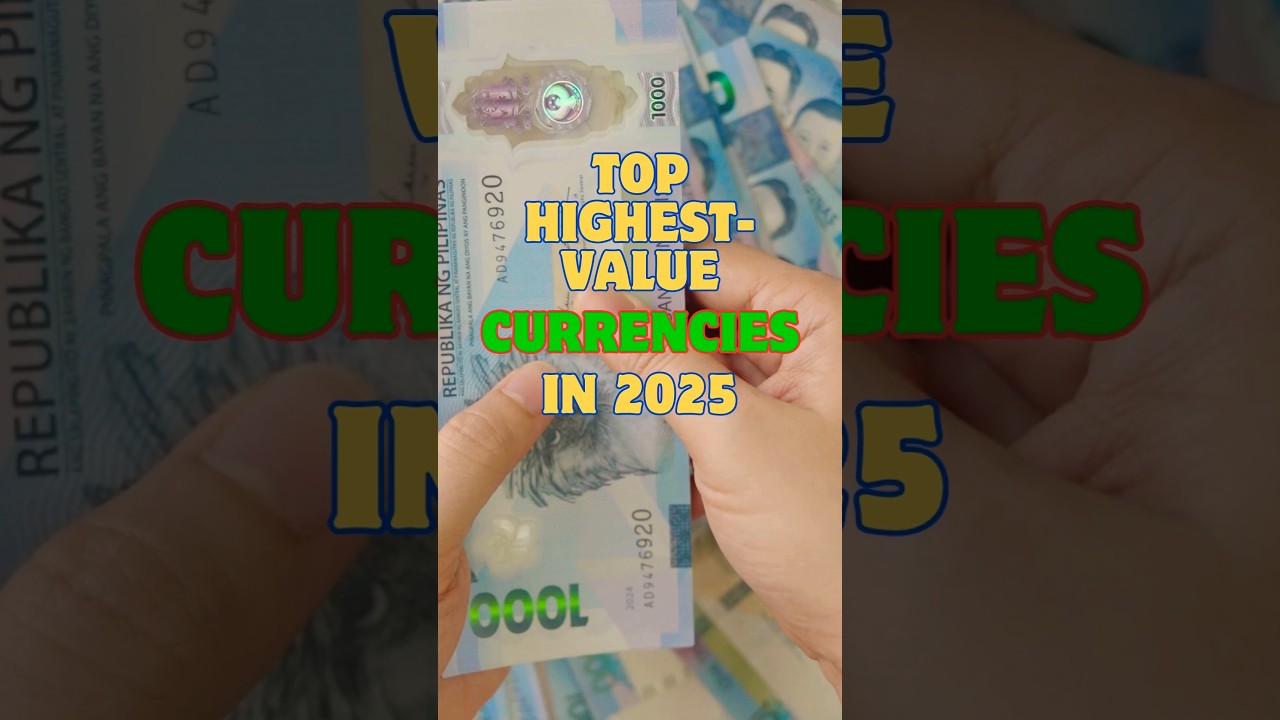 Top Highest-Value CURRENCIES 🤑💸💵 in 2025