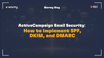 ActiveCampaign Email Security: How to Implement SPF, DKIM, and DMARC