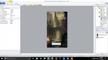 How to get rid of the default loading screen in construct 2