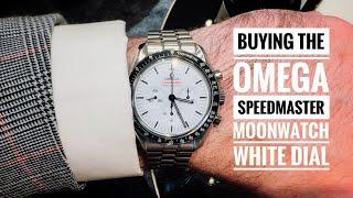 Buying the OMEGA Speedmaster Moonwatch White Dial