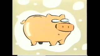 Nickelodeon Historical Firsts Piggy Bank 1998