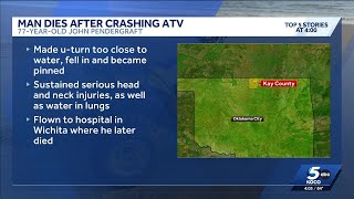 OHP: Man dies after ATV rollover at Lake Blackwell