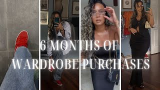 JUICY JUNE | 6 MONTHS OF WARDROBE PURCHASES + UPDATE