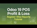 POS register wise profit and loss in Odoo 19 || Odoo 19 POS Margin | POS P&L Odoo 19