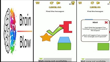 Brain Blow Level 36 Solution