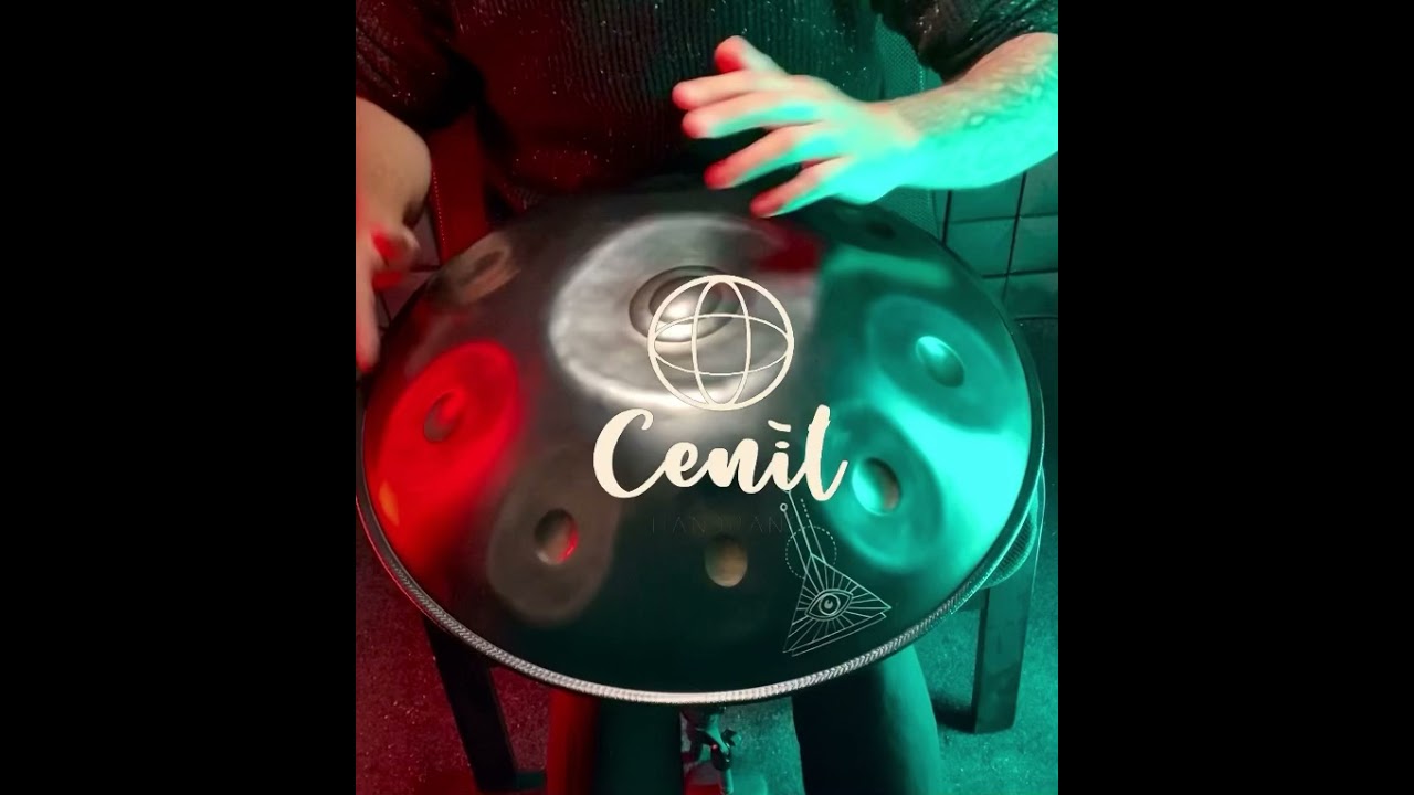 Handpan D Golden Gate 13, Cenit Handpans acero nitrurado