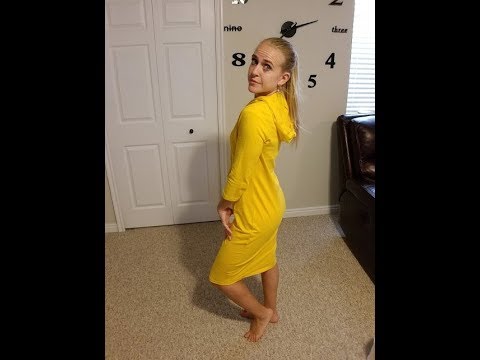 hoodie dress knee length