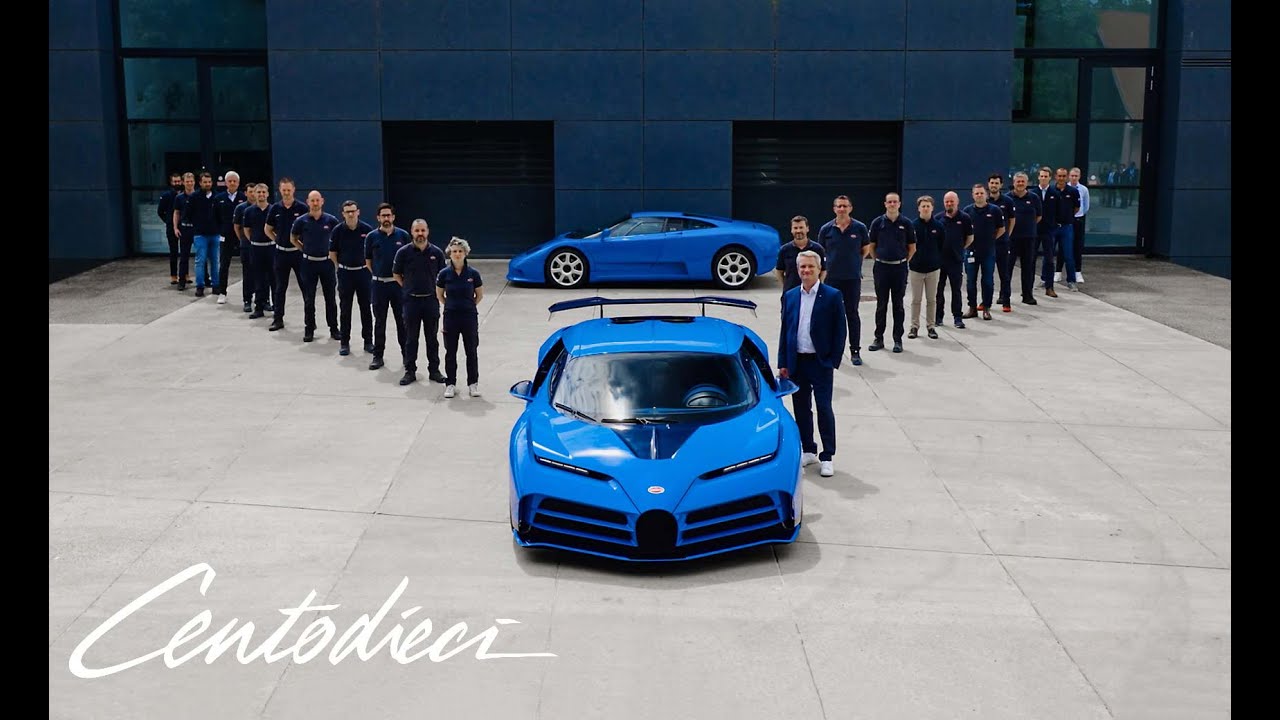 The First Customer BUGATTI CENTODIECI is Delivered