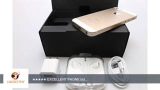 Apple iPhone 5s AT&T Cellphone, 16GB, Gold   | Review/Test
