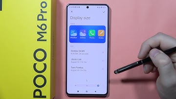 POCO M6 Pro: Change Display Size - Set Up DPI on POCO M6 Pro #howtodevices