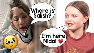 Salish Matter VISITS Nidal Wonder in the Hospital After Brain Surgery 🥹