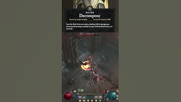 Decompose - Necromancer Skill | Diablo 4