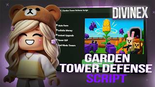 Garden Tower Defense Script – Auto Wave Clear, Farm Boost &amp; Unlocks