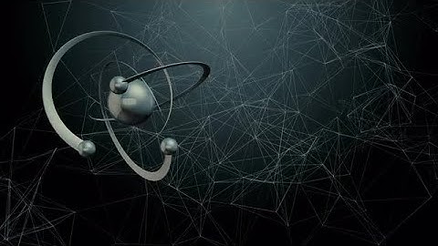 Scientific Molecule And Plexus Background Stock Motion Graphics