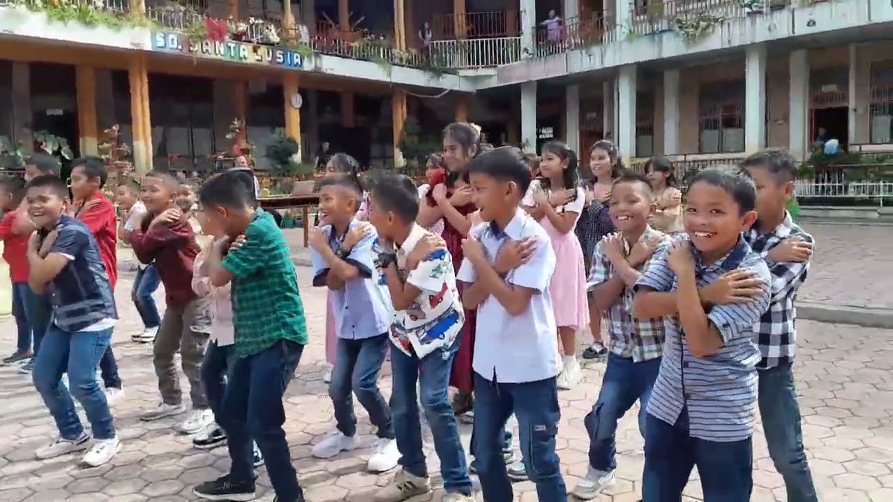 Gerak dan Lagu - Syalala Tuhan Baik -_ Karya Siswa/i Kelas 4.C SD S Santa Lusia Soborongborong.