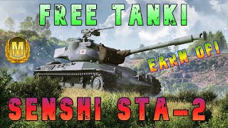 Free Tank! Senshi STA 2 Earn Op ll Wot Console - World of Tanks Modern Armor