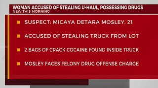 Woman accused of stealing U-Haul in Nashville