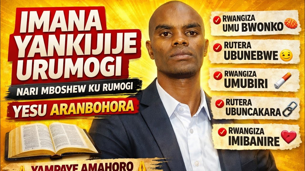 YESU YANKIJIJE URUMOGI BURUNDU — NARI NARAZIMIYE ARIKO ANYEREKA URUMURI N’INZIRA Y’UBUZIMA