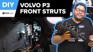 Volvo XC60 Front Strut Replacement DIY (2010-2016 Volvo P3 XC60, T5, T6, R-Design)