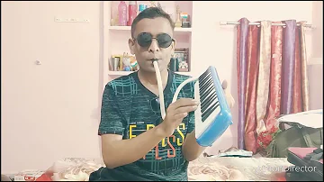 Gore Gore mukhde pe kala kala chasma instrumental cover by Bhalala Nikunj