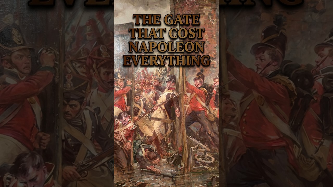 Closing the Gates at Hougoumont — Waterloo 1815