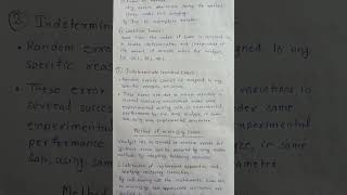 Define and classify errors and discribe the verious method of minimizing errors (b.pharmacy)#shorts