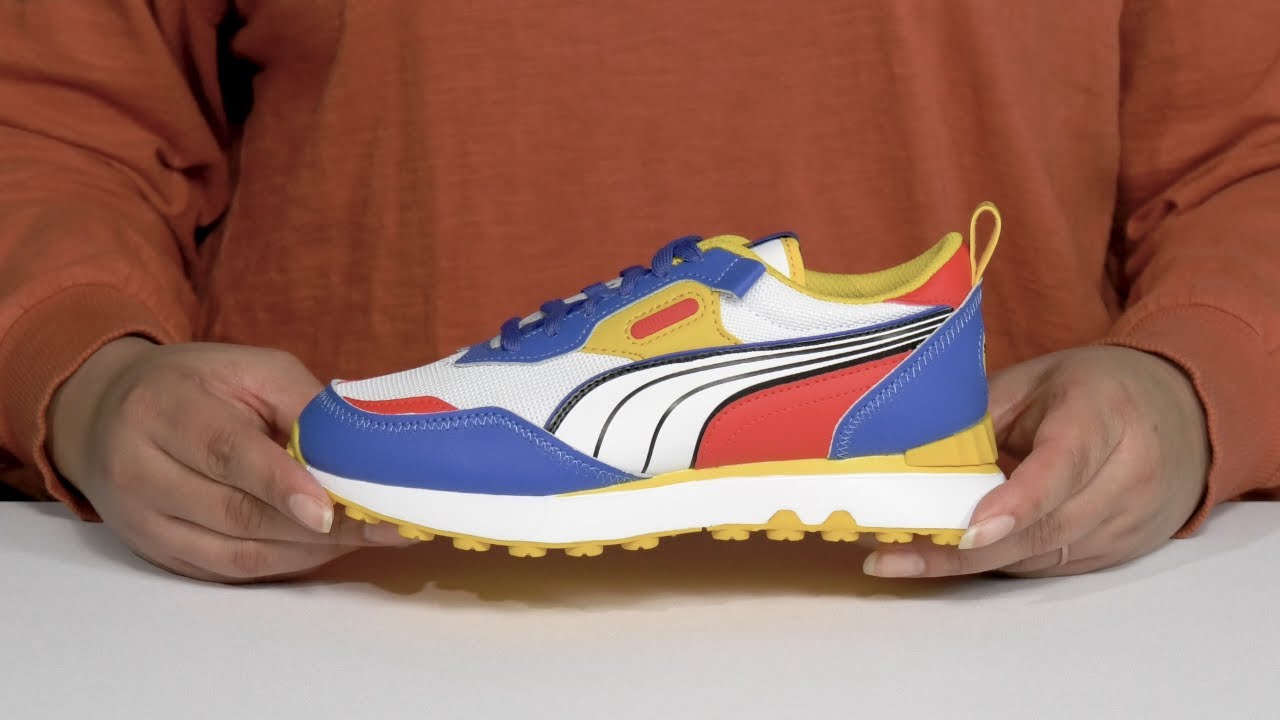 PUMA Kids Rider FV Primary (Big Kid) SKU: 9871848 - YouTube