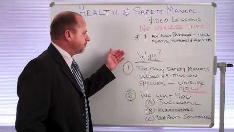 About Video Lessons for using a Safety Manual