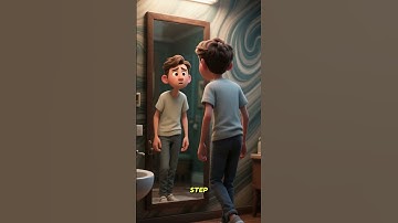 Do Mirrors Really Flip Left and Right 🪞🤔 #facts #didyouknow #MirrorIllusion #ScienceFacts