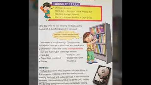 Class-3rd Sub-Computer Ch.3 Storage Device (Chapter Explaining)