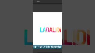 work FASTER and SMARTER with your own workspace by LADALIDI #adobeillustrator #illustratorworkspace