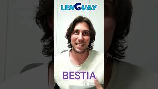 BESTIA #LENGUAY #CULTURA #ESPAÑOL #REFRANES #APRENDER #SPANISH #CURIOSIDADES #barras