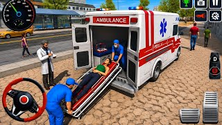 Ambulance Rescue Simulator 3D Gameplay 🚑 | 911 Emergency Mission | Android Ambulance Game screenshot 3