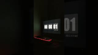 Day last 31/31! #newyear #flipclock #minivlog #subscribe #shorts