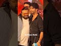 Shahid Kapoor and Dinesh Vijan welcoming Pritam during trailer launch of Cocktail 2 in Mumbai