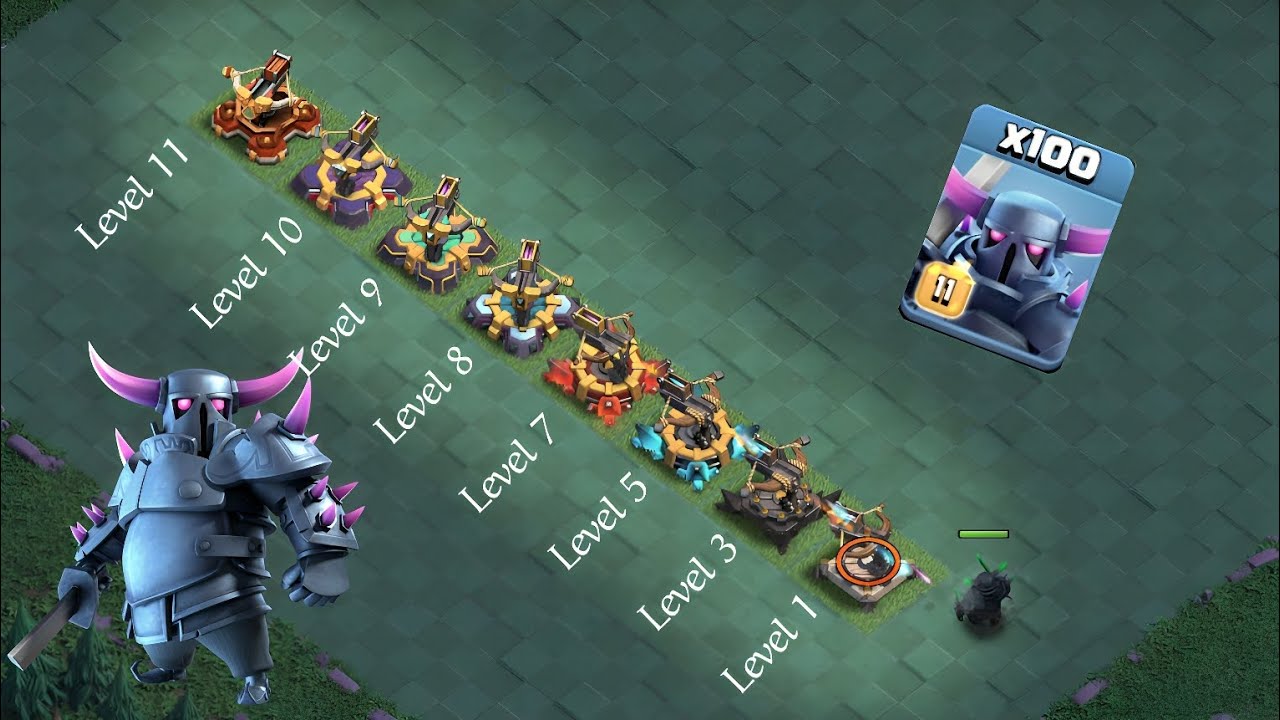 "P.E.K.K.A & Super P.E.K.K.A vs All Defenses! ⚡ Ultimate Destruction!"