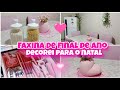 FAXINA COMPLETA DE FINAL DE ANO | DECOREI PARA O NATAL | ME SURPREENDI COM ESSE RESULTADO