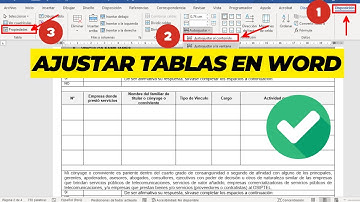 Cómo Ajustar Tablas en Word como un PRO 🖋️✨